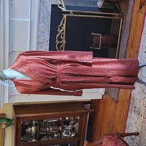 Vintage 50's/60s Rabhor Tartan Robe